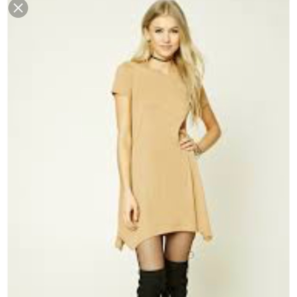 Ribbed Swing Dress- Dusty Pink NEW